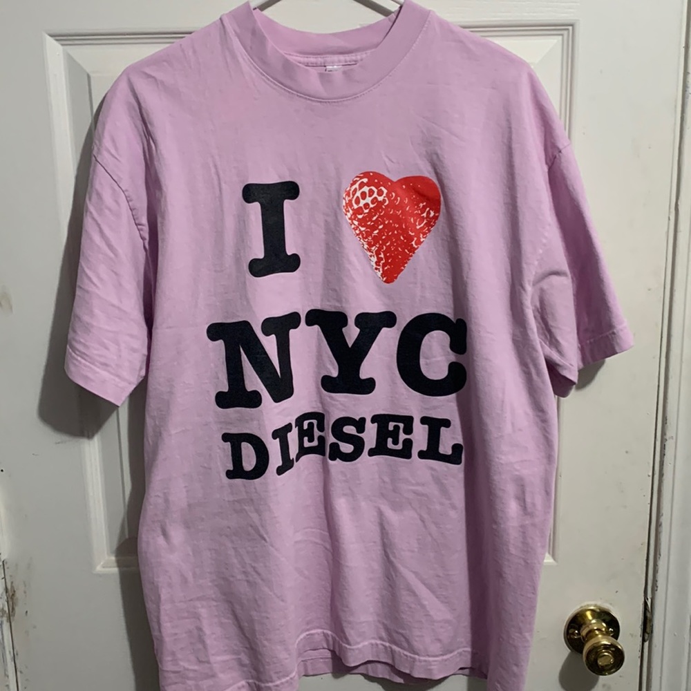 New yak city I love nyc diesel tee large